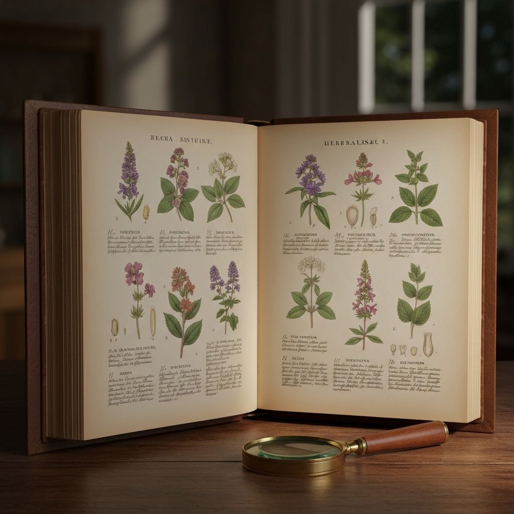 Historical botanical documentation